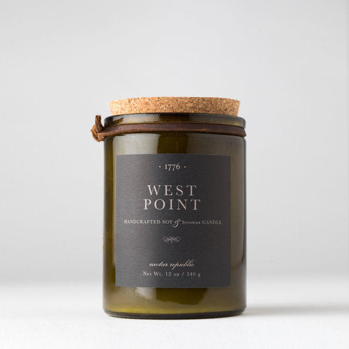 1776 Soy Beeswax Man Candle | West Point