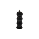 Rubberwood Salt/Pepper Mill, Black