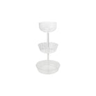 Glass 3-Tier Tray