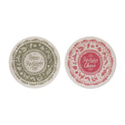 Reusable Cellulose Sponge Cloth with Holiday Design & Saying, 2 Styles ©
